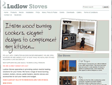 Tablet Screenshot of ludlowstoves.co.uk